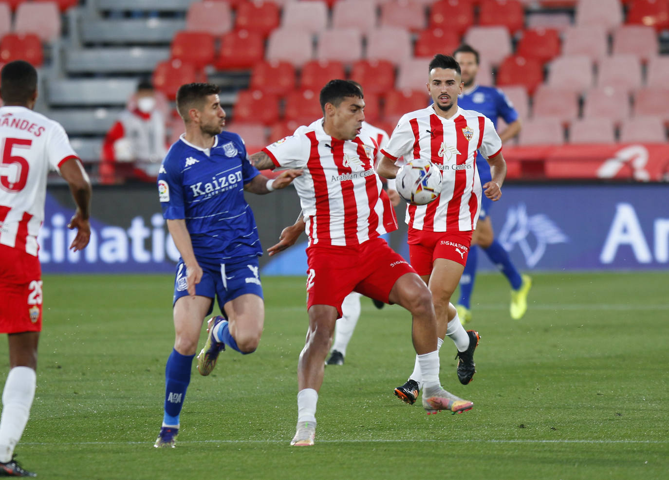 Fotos: Las mejores imágenes del UD Almería-Alcorcón