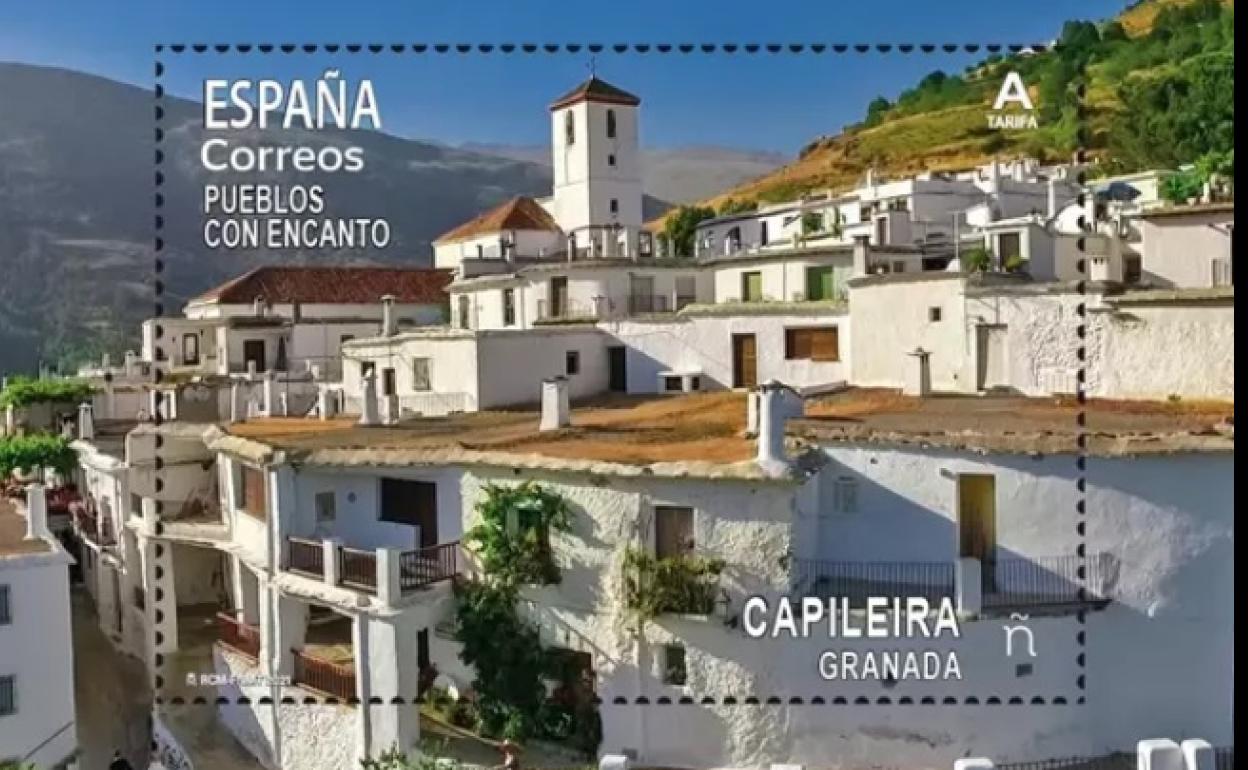 Capileira, primer municipio de Andalucía al que Correos dedica un sello de la serie 'Pueblos con encanto'