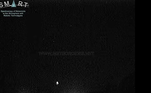 Avistada una bola de fuego sobre Andalucía procedente de un cometa a 140.000 kilómetros por hora