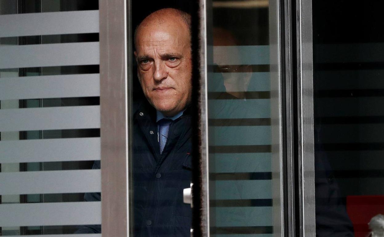 Javier Tebas, en una imagen de archivo. 