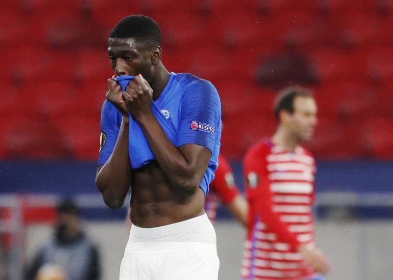 Fotos: Las mejores del Molde-Granada en el estadio Puskas de Budapest