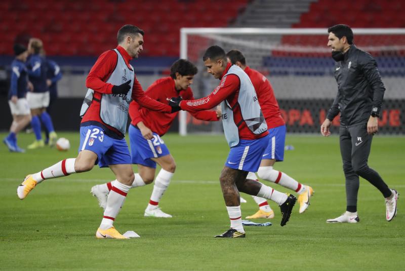 Fotos: Las mejores del Molde-Granada en el estadio Puskas de Budapest