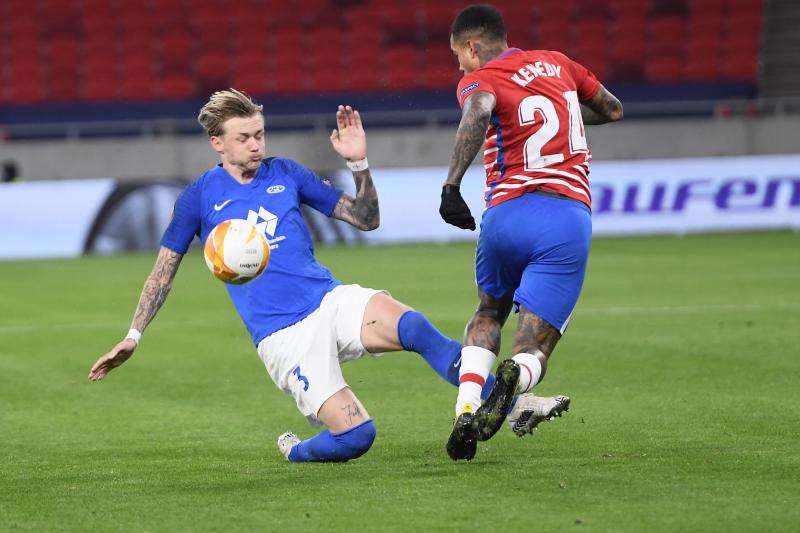 Fotos: Las mejores del Molde-Granada en el estadio Puskas de Budapest