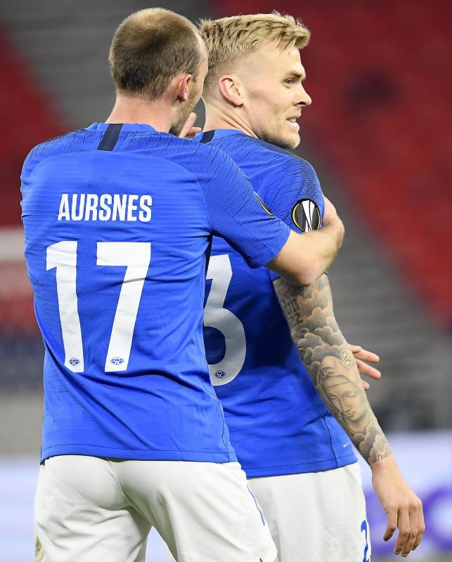 Fotos: Las mejores del Molde-Granada en el estadio Puskas de Budapest