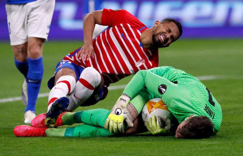 Fotos: Las mejores del Molde-Granada en el estadio Puskas de Budapest