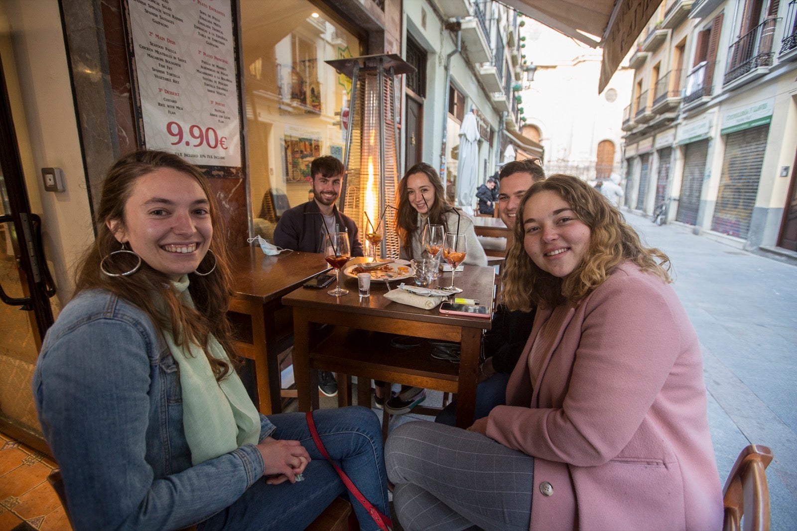 Las calles del centro, muy concurridas con los nuevos horarios comerciales y de hostelería.