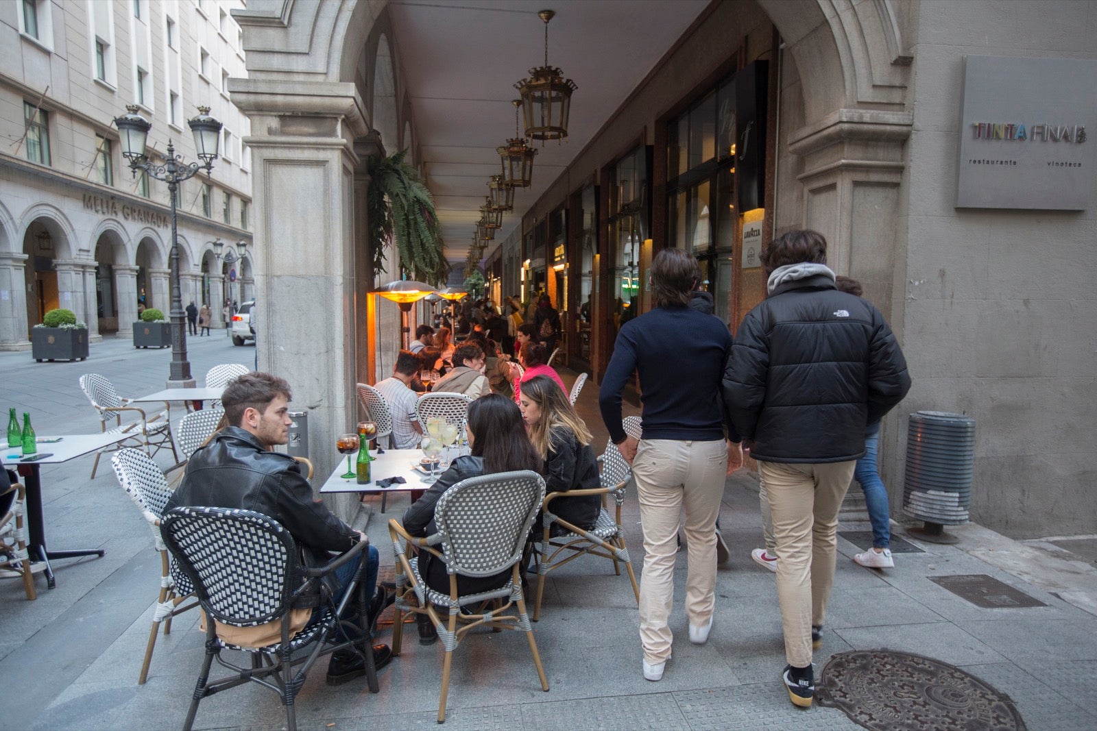 Las calles del centro, muy concurridas con los nuevos horarios comerciales y de hostelería.