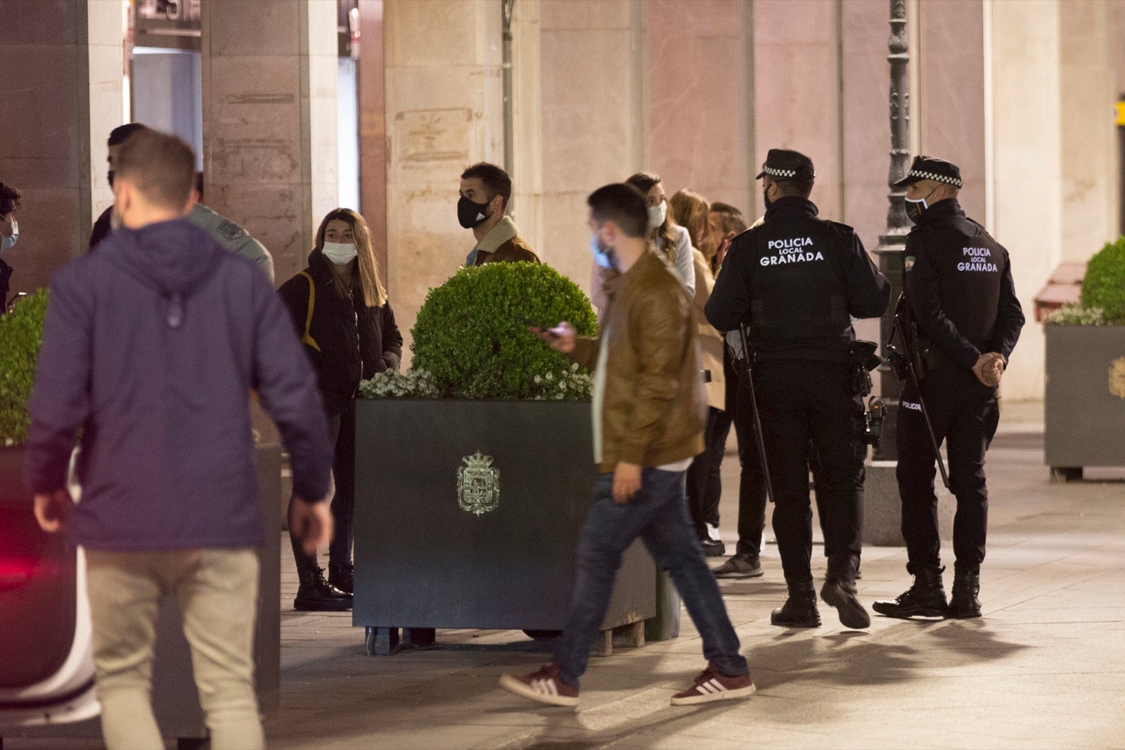 Las calles del centro, muy concurridas con los nuevos horarios comerciales y de hostelería.