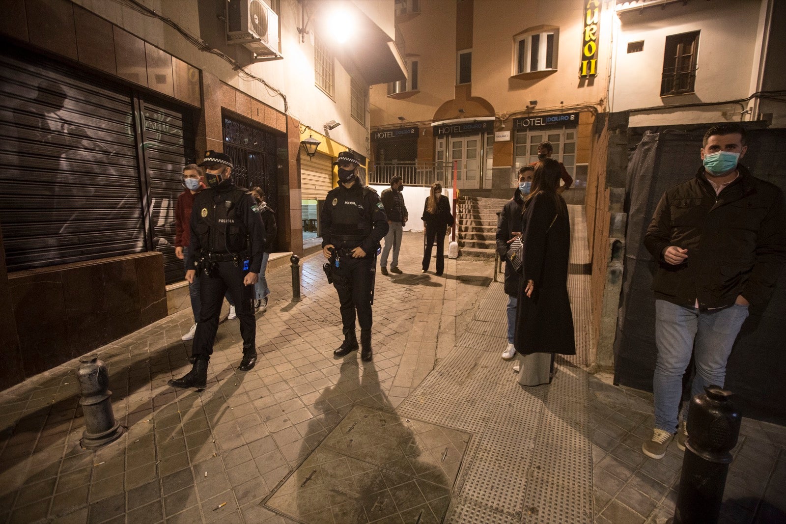 Las calles del centro, muy concurridas con los nuevos horarios comerciales y de hostelería.