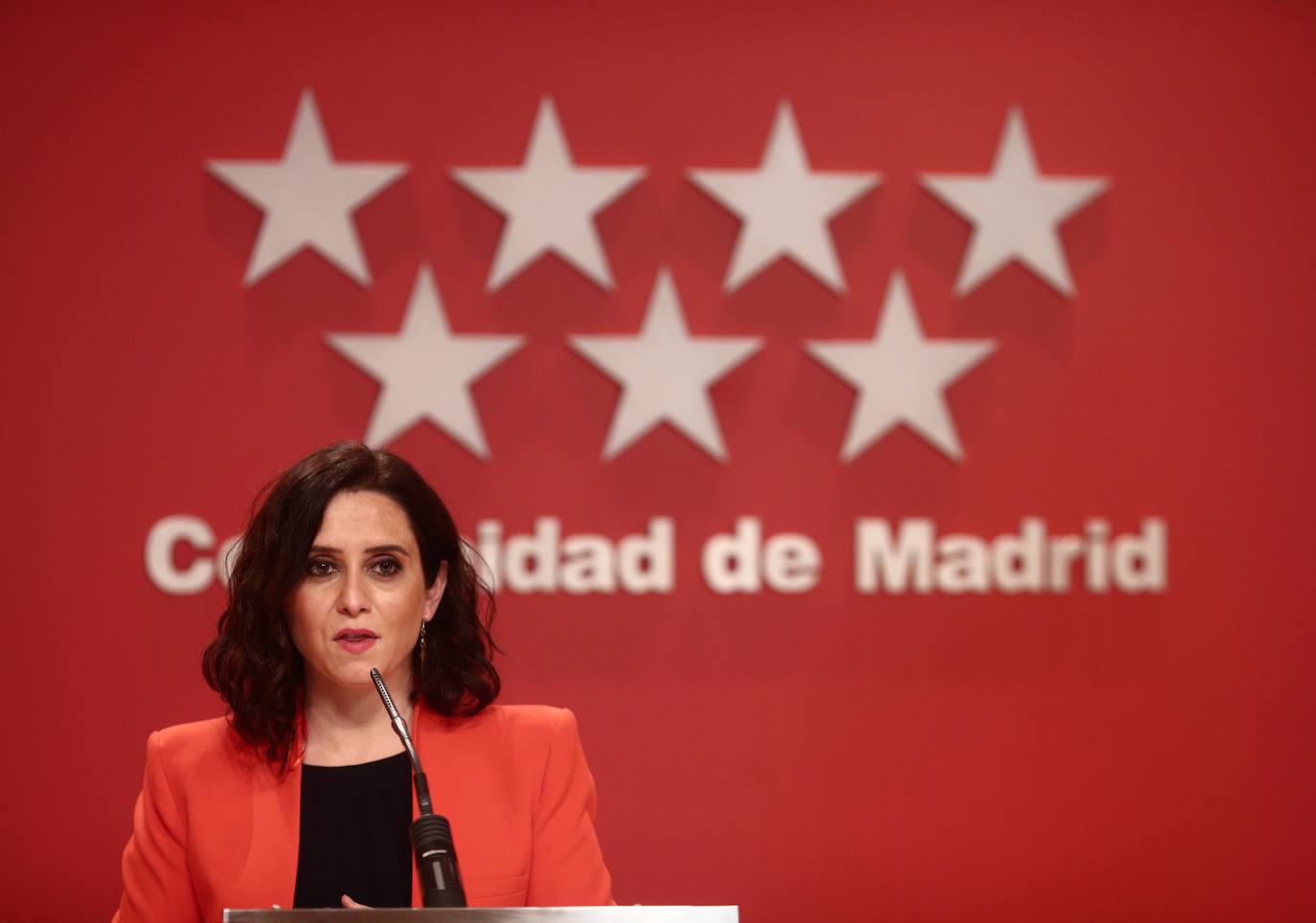 La presidenta de la Comunidad de Madrid, Isabel Díaz Ayuso.