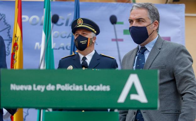 Bendodo en un acto en la jornada de hoy.