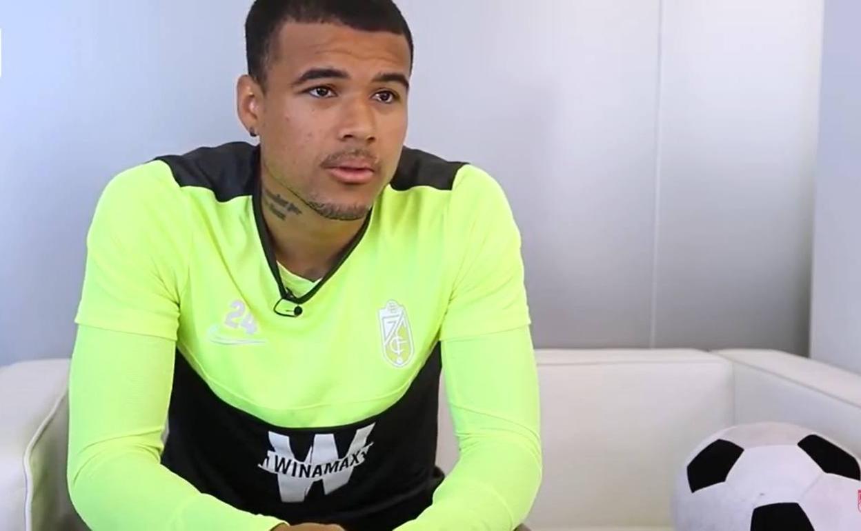 Robert Kenedy, durante la entrevista concedida al club. 