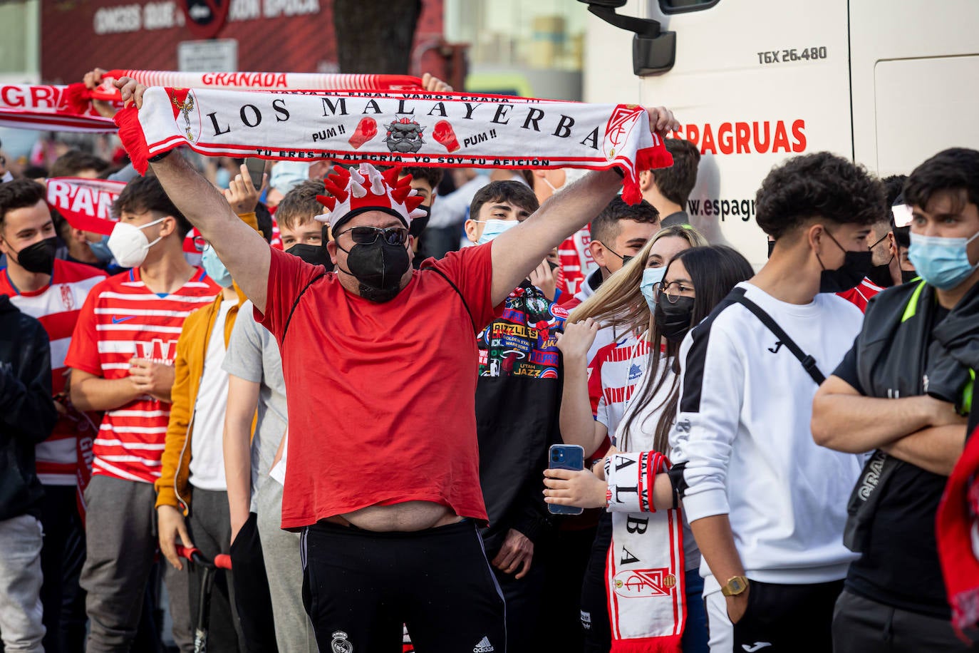 Fotos: El ambiente previo al Granada-Manchester United en el Nuevo Los Cármenes