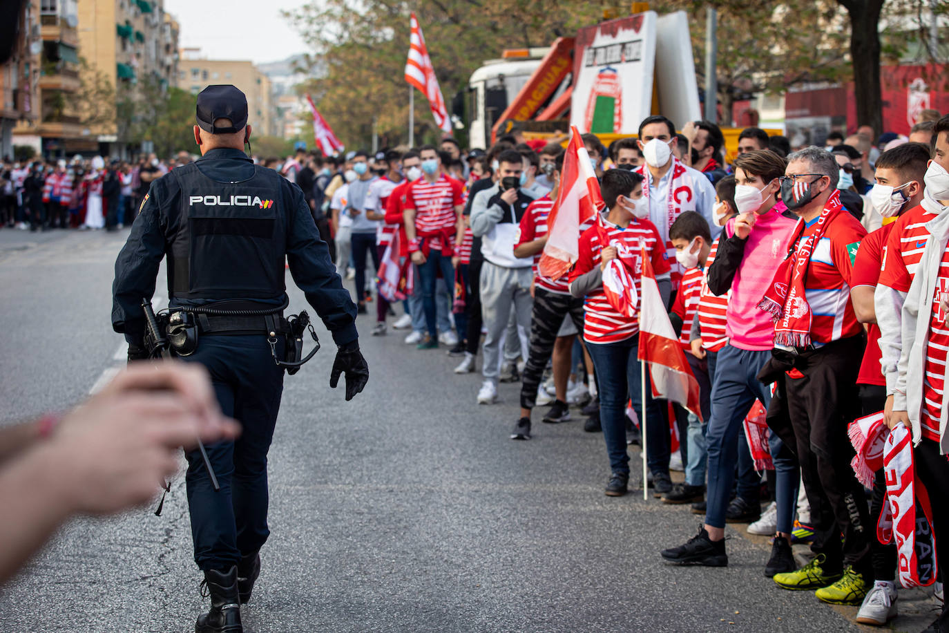 Fotos: El ambiente previo al Granada-Manchester United en el Nuevo Los Cármenes