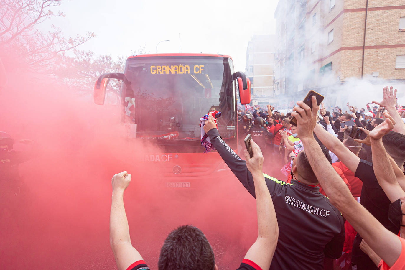 Fotos: El ambiente previo al Granada-Manchester United en el Nuevo Los Cármenes