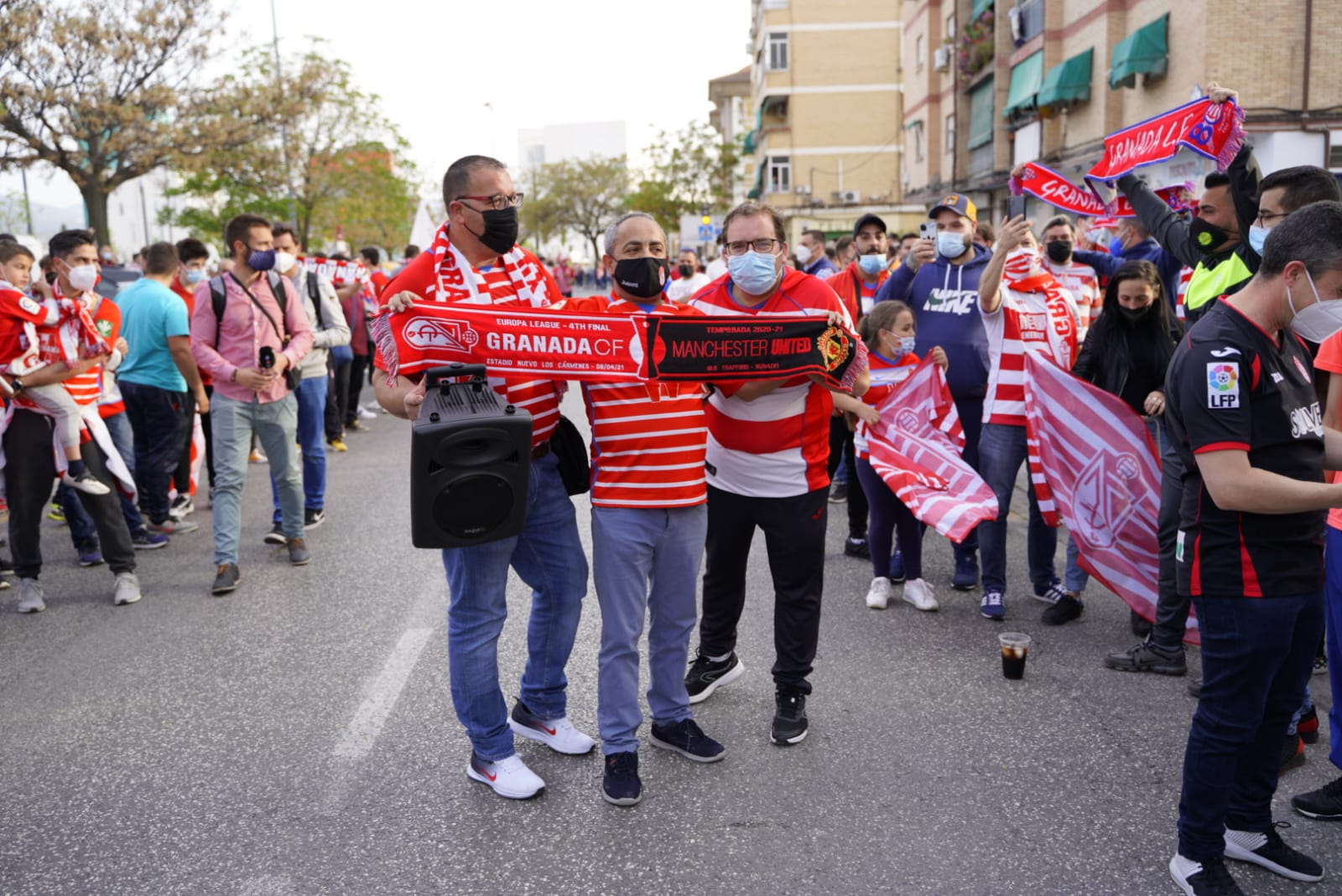 Fotos: El ambiente previo al Granada-Manchester United en el Nuevo Los Cármenes
