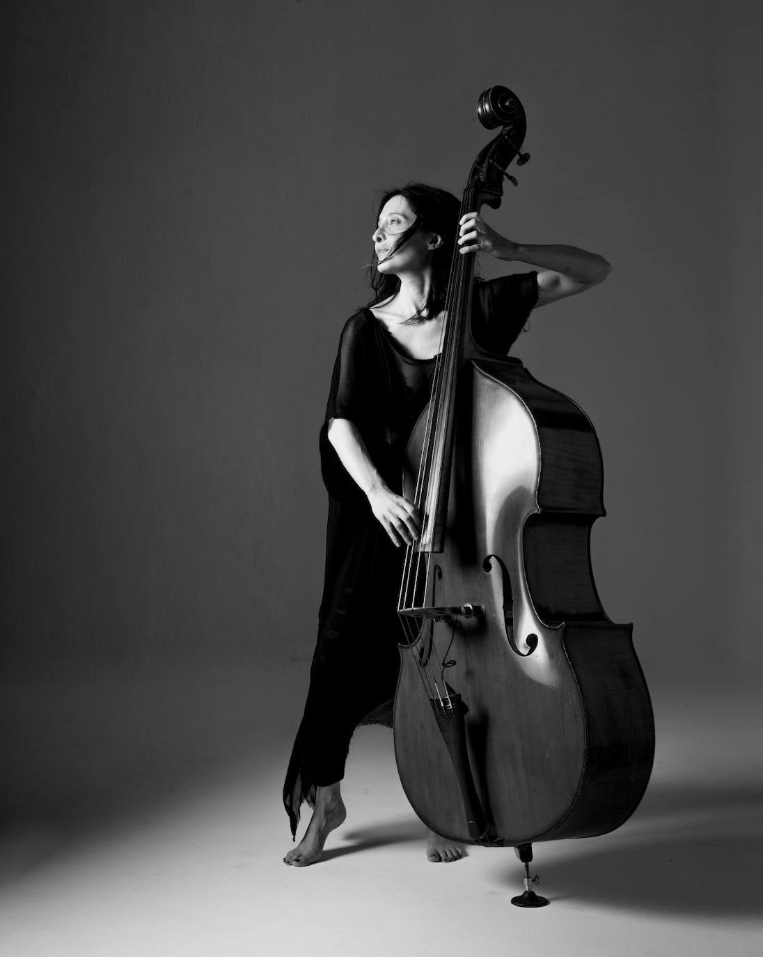 La contrabajista Giulia Valle. 