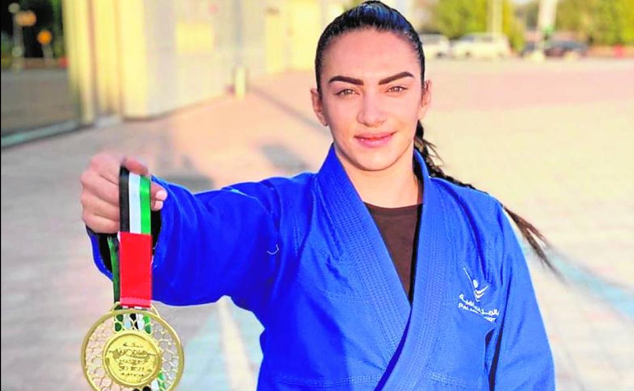 La almeriense logró la medalla en su 'ciudad de adopción'.