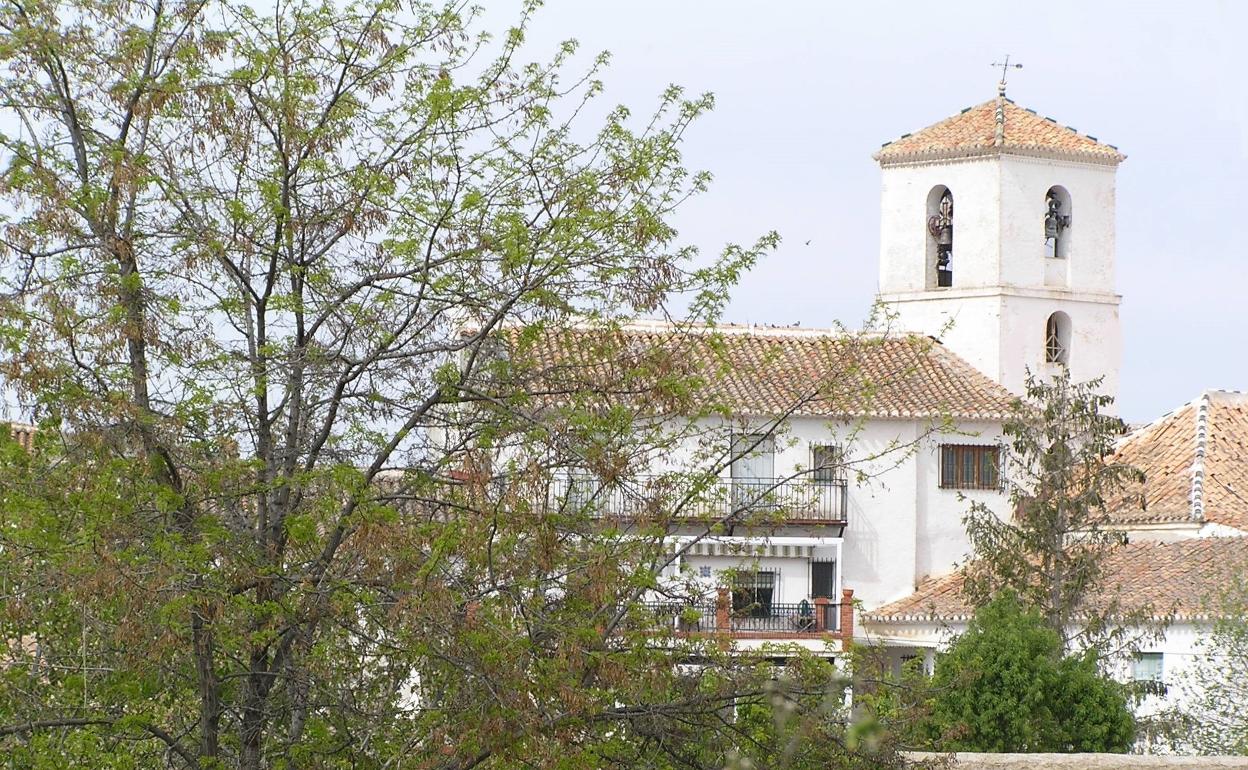 Vista del municipio de Darro, de 1.634 habitantes.