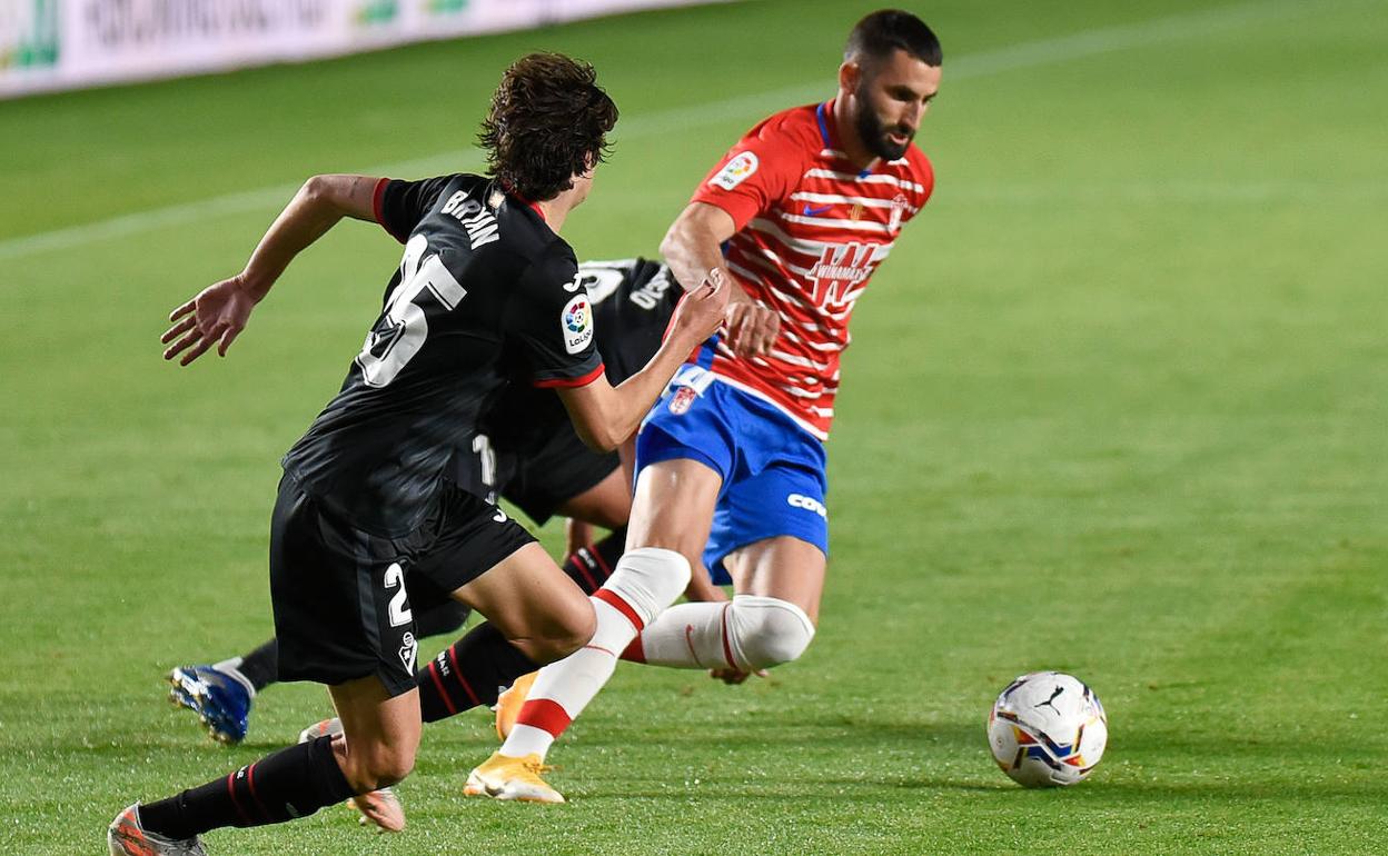 Gonalons disputó el pasado jueves casi toda la segunda mitad. 