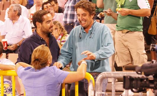 Luis García Montero en Los Cármenes en la temporada 2011-2012.