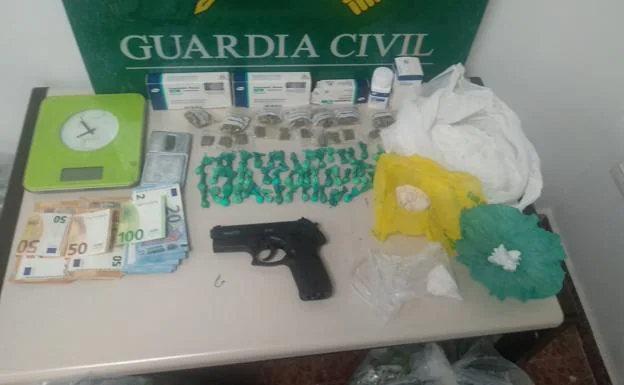 Operación Green Skur en Alfacar: detenido un narco que regentaba un gran 'supermercado' de la droga