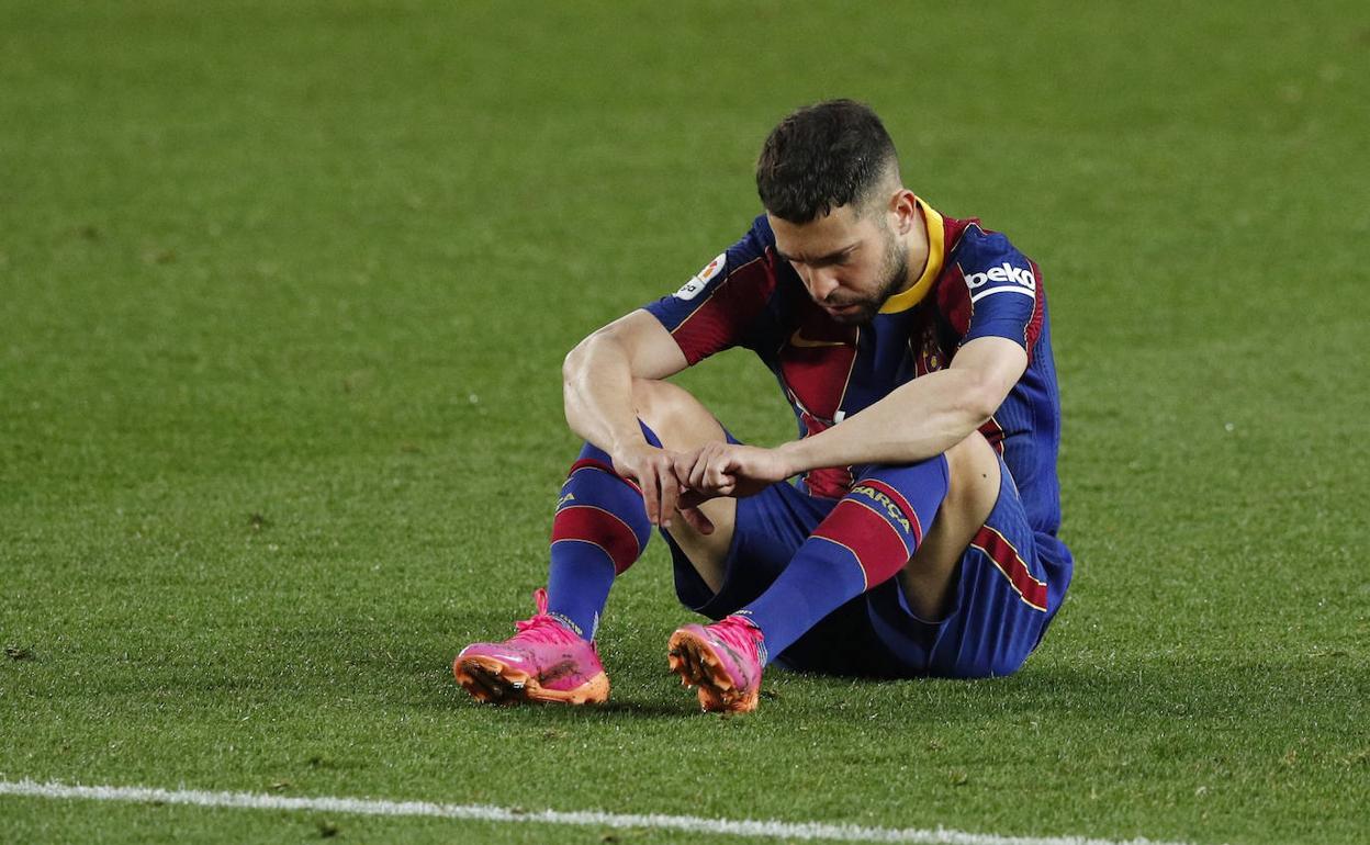 Jordi Alba: «En dos llegadas nos han hecho dos goles»