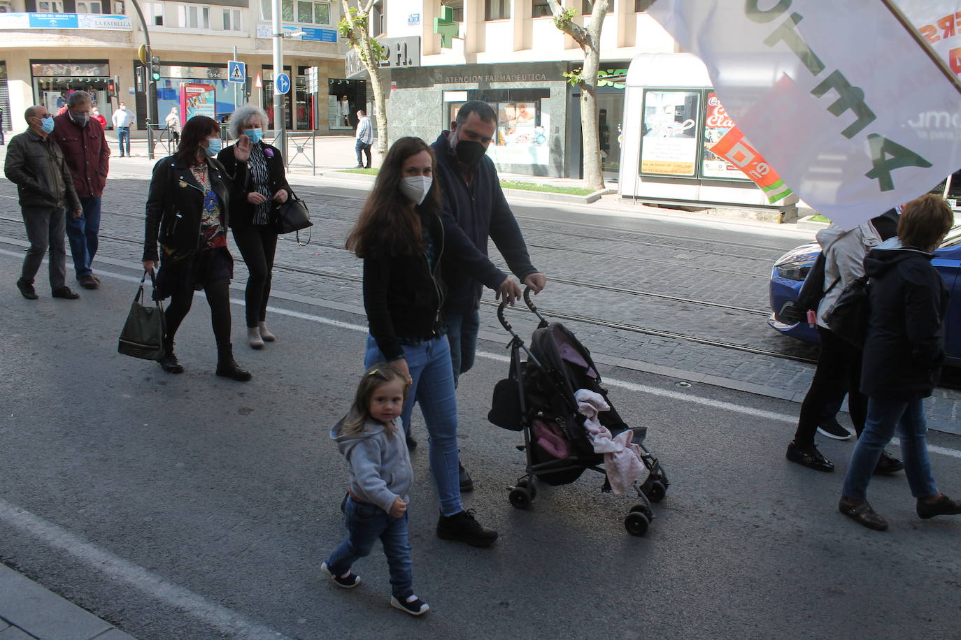 Manifestación en Jaén capital por el Día del Trabajo