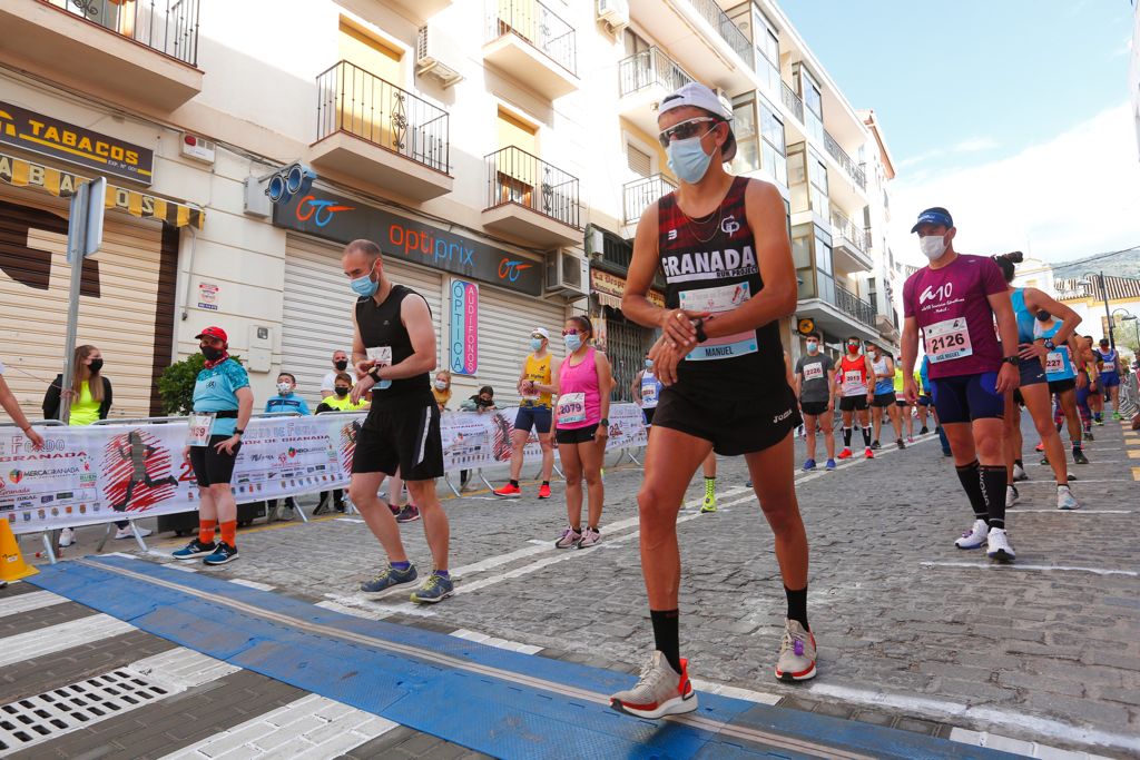 Javier Arcas y Cristina García se proclaman ganadores de la segunda prueba pandémica del circuito provincial, con un duro recorrido de 16,5 kilómetros