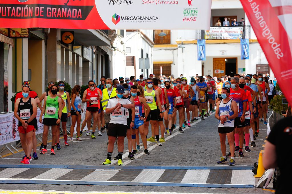 Javier Arcas y Cristina García se proclaman ganadores de la segunda prueba pandémica del circuito provincial, con un duro recorrido de 16,5 kilómetros