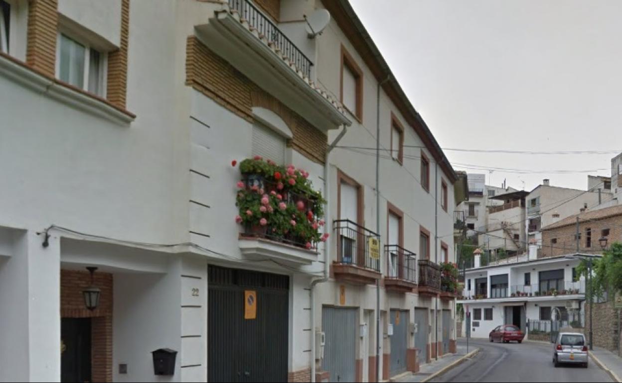 Calle de Güéjar Sierra donde ha tenido lugar el sucesos. 