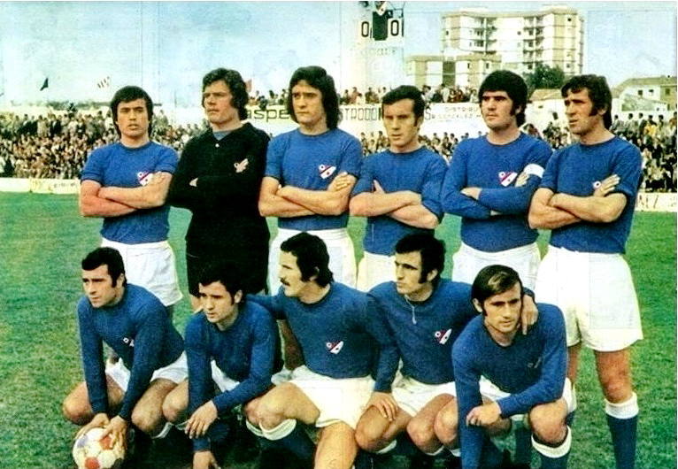 Imagen del Linares de la temporada 1972/73. 