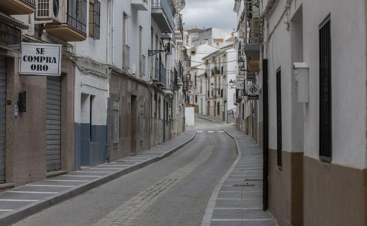 El municipio de Montefrío presenta la tasa de contagios más elevada de toda la provincia. 