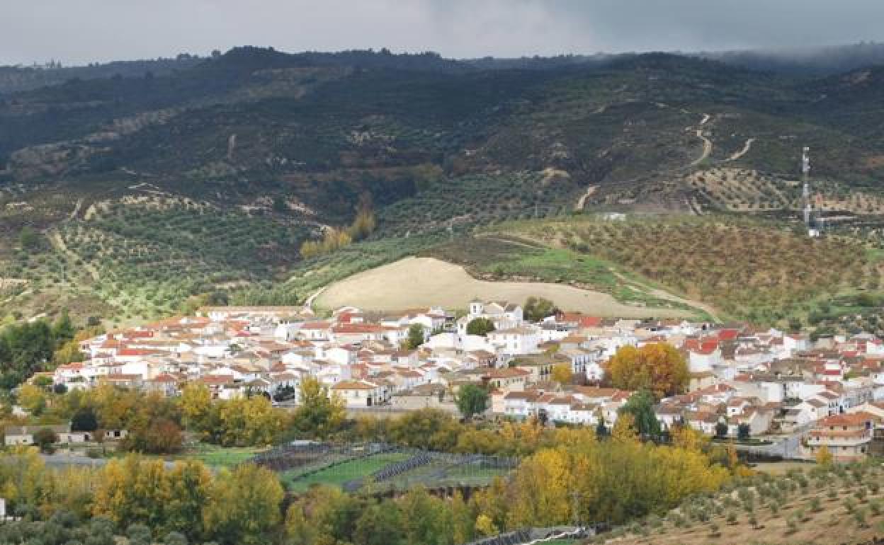 Vista de Arenas del Rey, uno de los municipios libres de contagios.