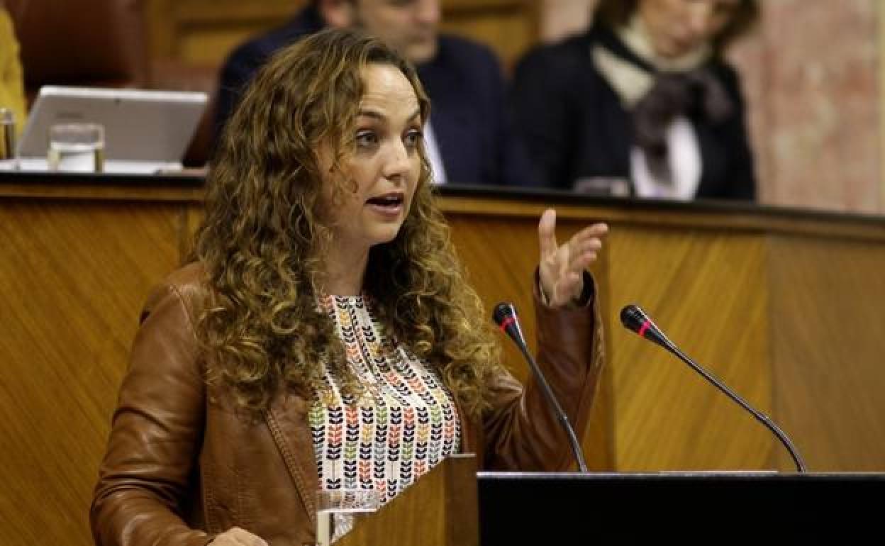 Marta Escrivá, durante su etapa de parlamentaria.