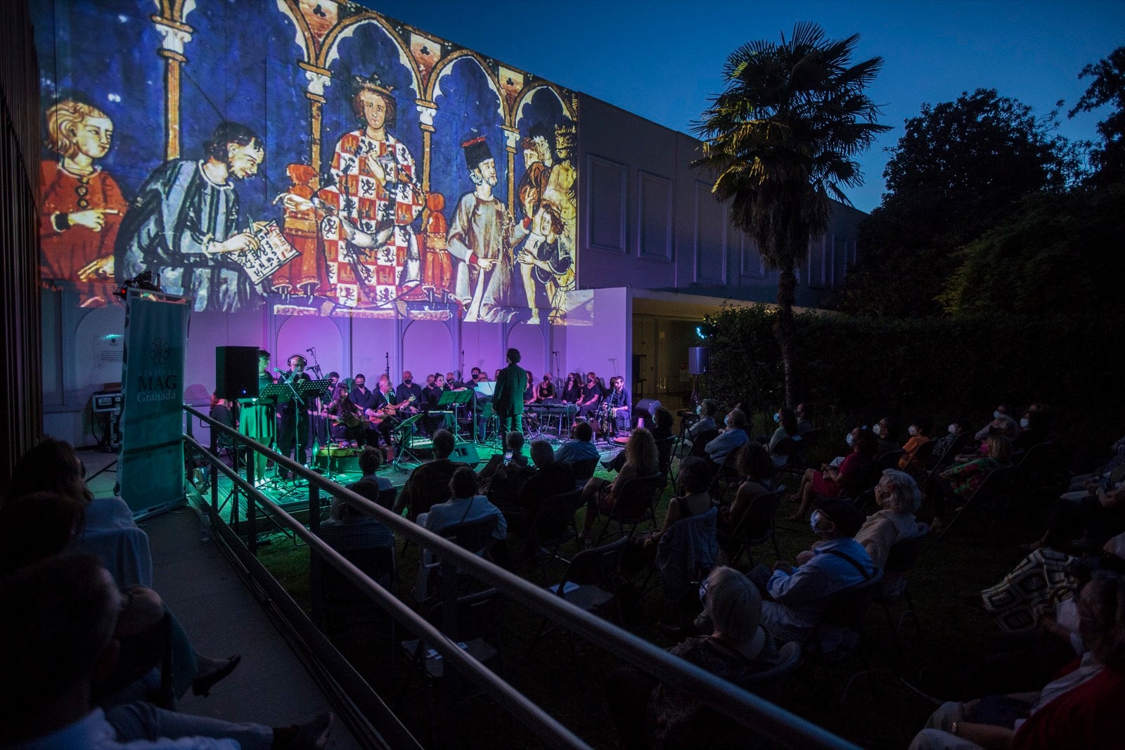 El Cuarto Real se llenó de magia con el festival de música antigua.