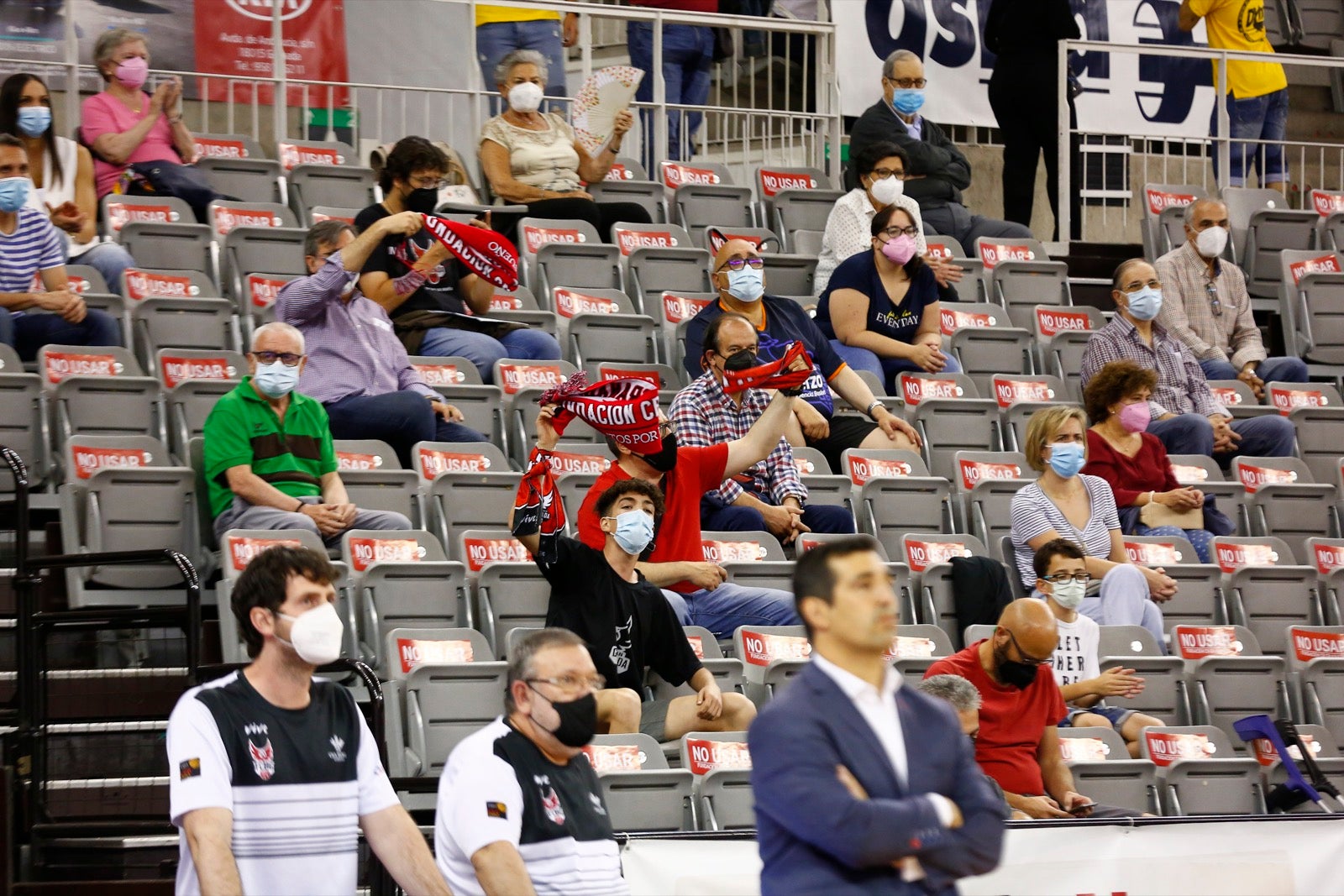 Fotos: Búscate en la grada del Palacio de los Deportes