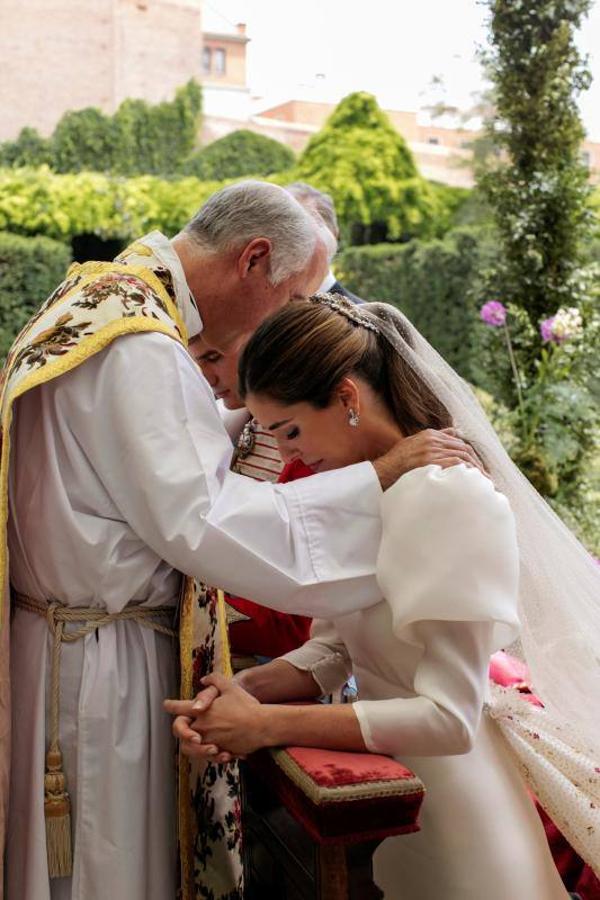 Momento de la ceremonia. 