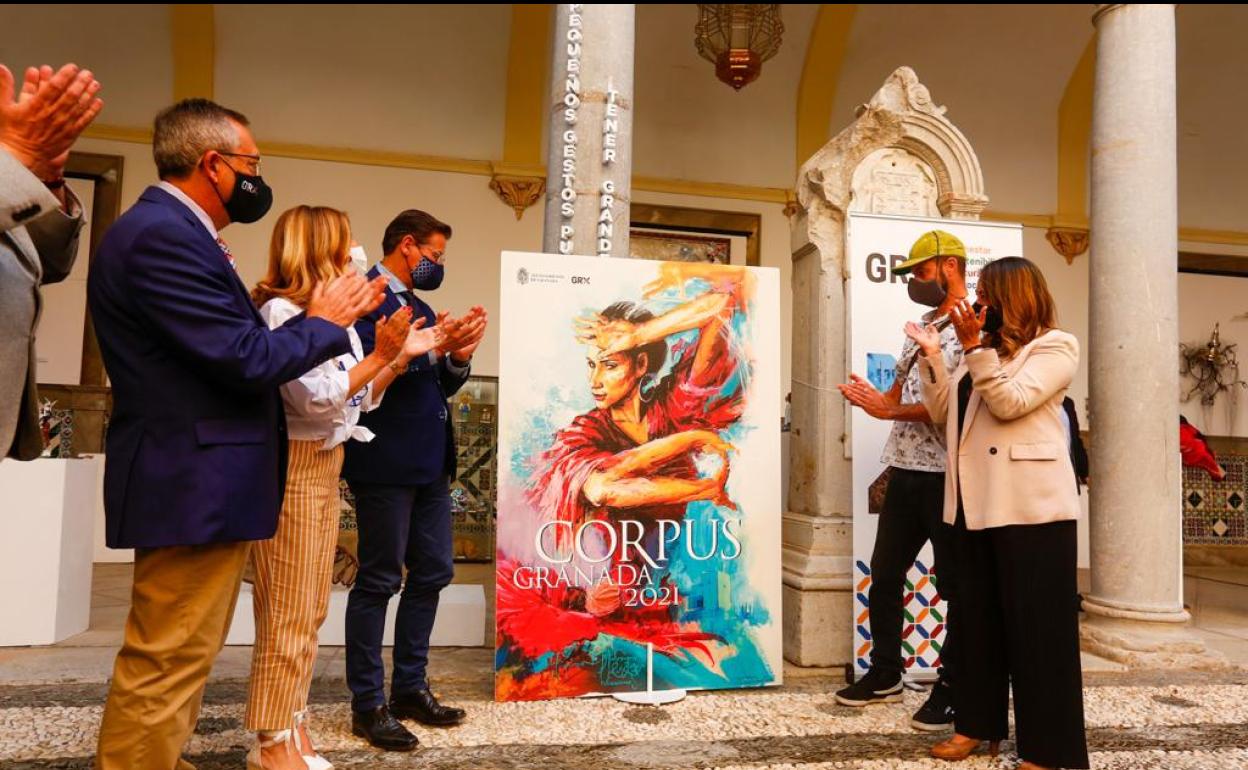 El Niño de las Pinturas firma el cartel más esperado del Corpus de Granada. 