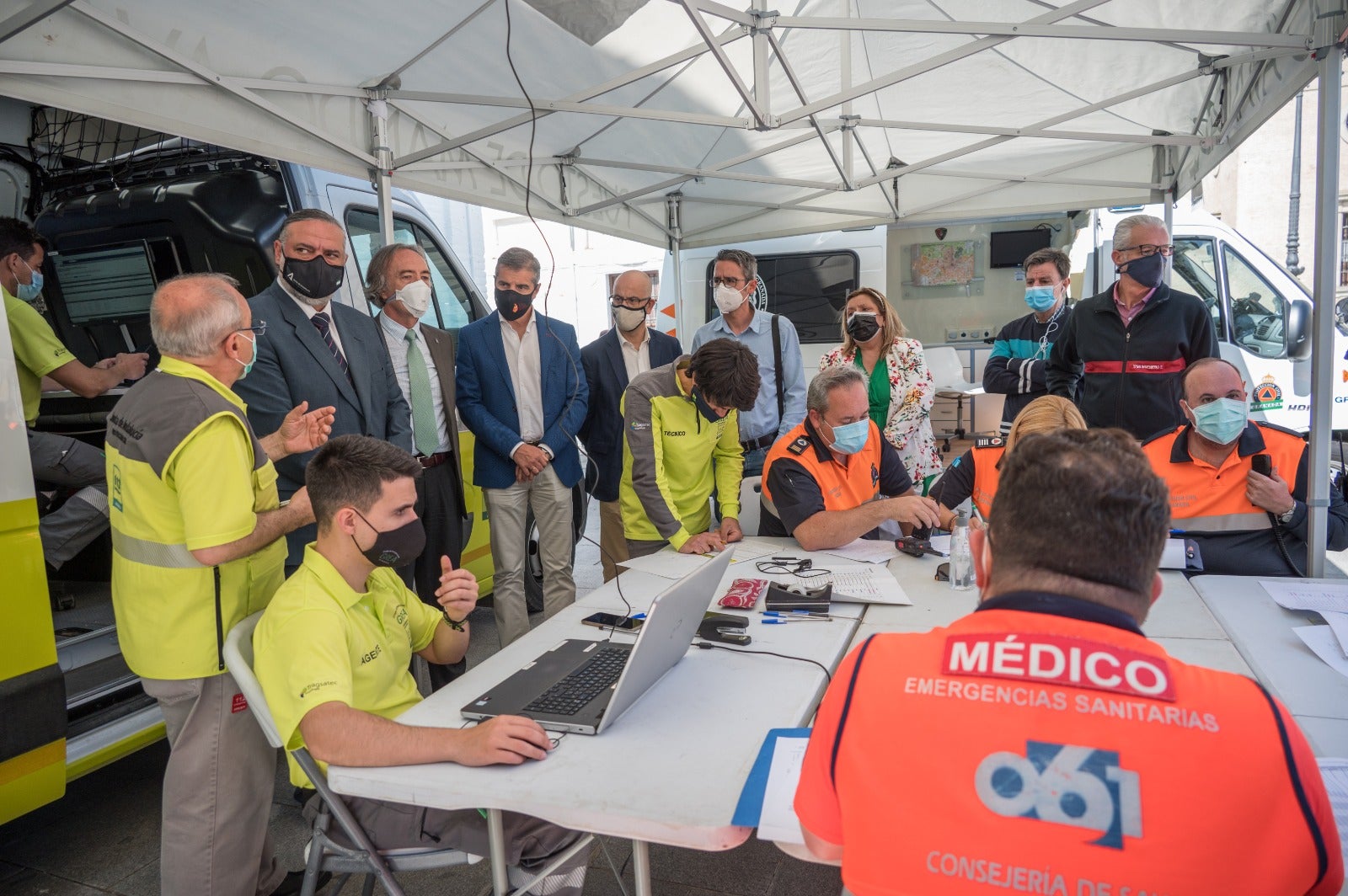 Así respondería Granada si se cae por completo la red telefónica por un terremoto