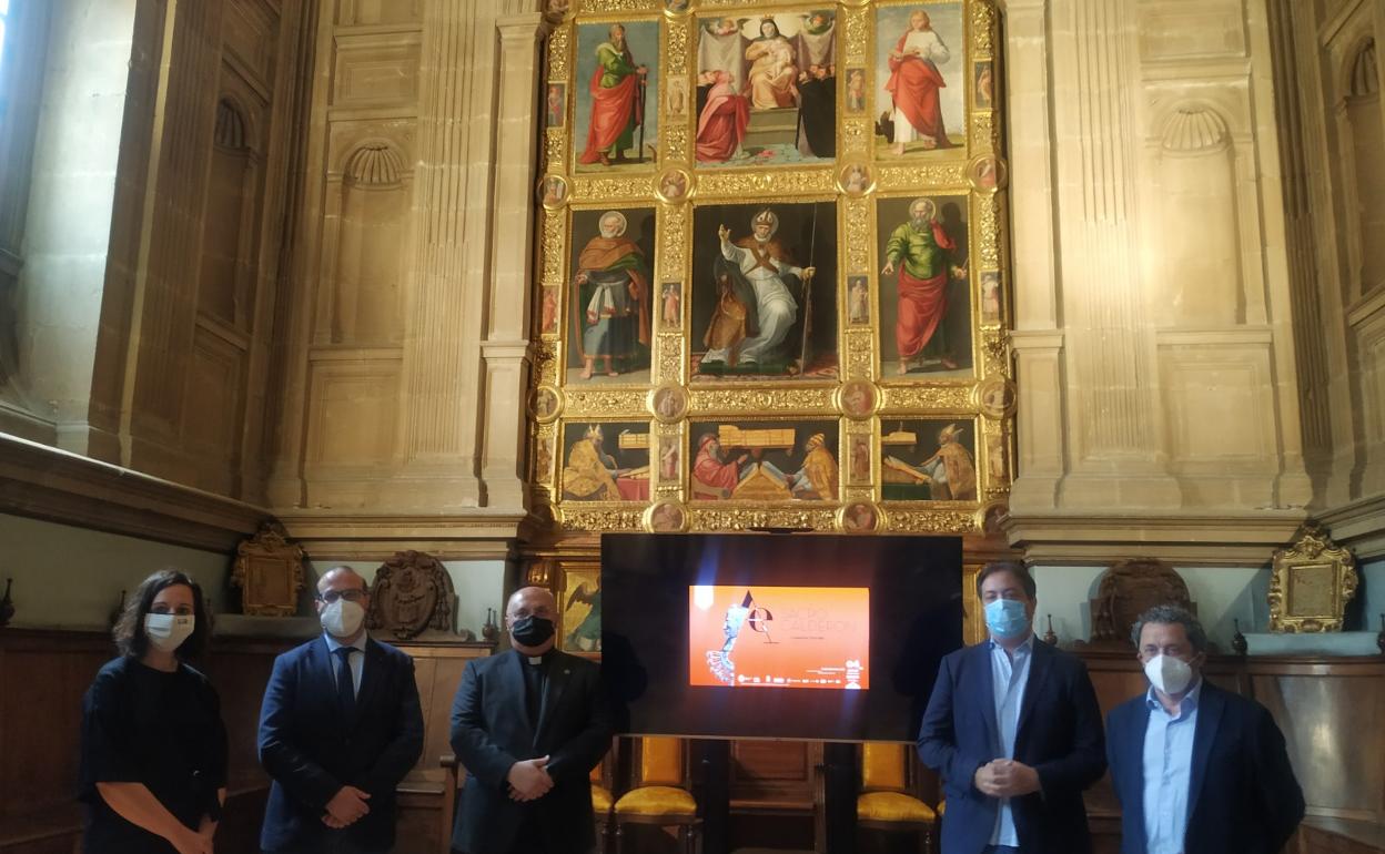 Representantes de las instituciones implicadas en el auto sacramental. 