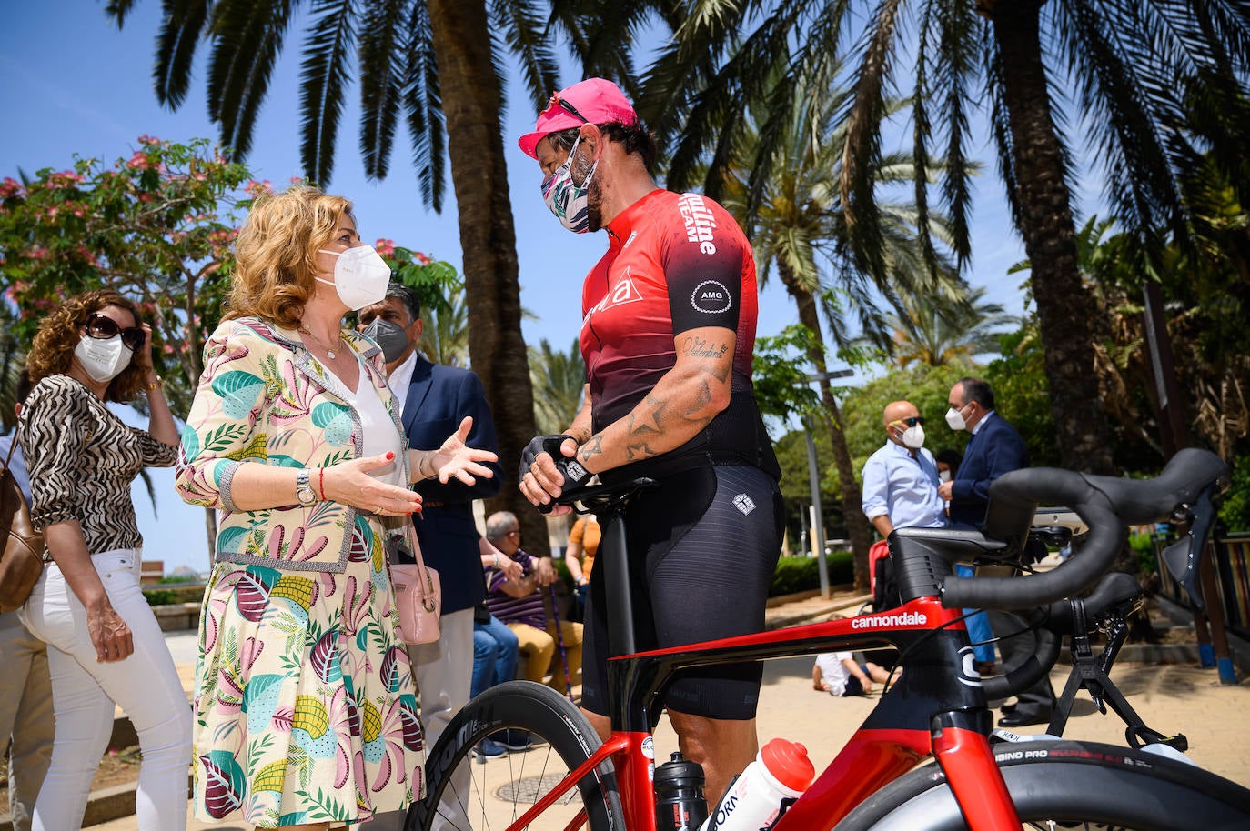 Los ciclistas del equipo Cuquiline han dado visibilidad a la dolencia. 