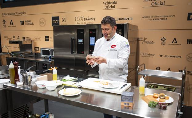 El chef vallisoletano Víctor Martín del restarurante Trigo. 