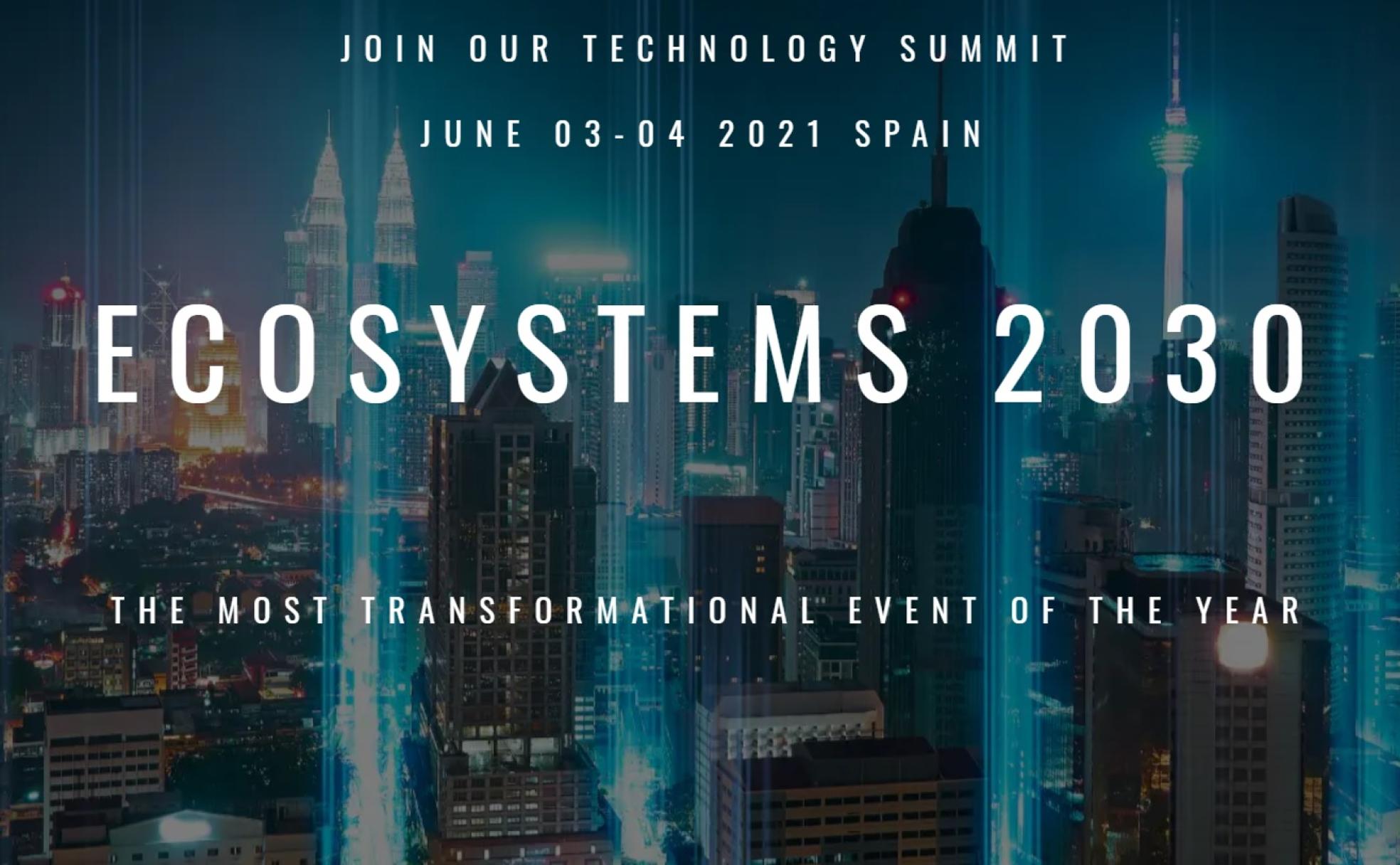 Ecosystems 2030 | Cien líderes mundiales de la innovación estudian en Granada el futuro de la humanidad