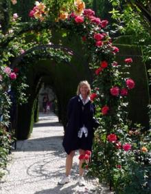Imagen secundaria 2 - Tres imágenes de la segunda visita de Donna a Granada.