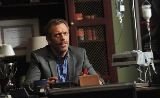 Escena de la serie 'House', protagonizada por el actor Hugh Laurie. 