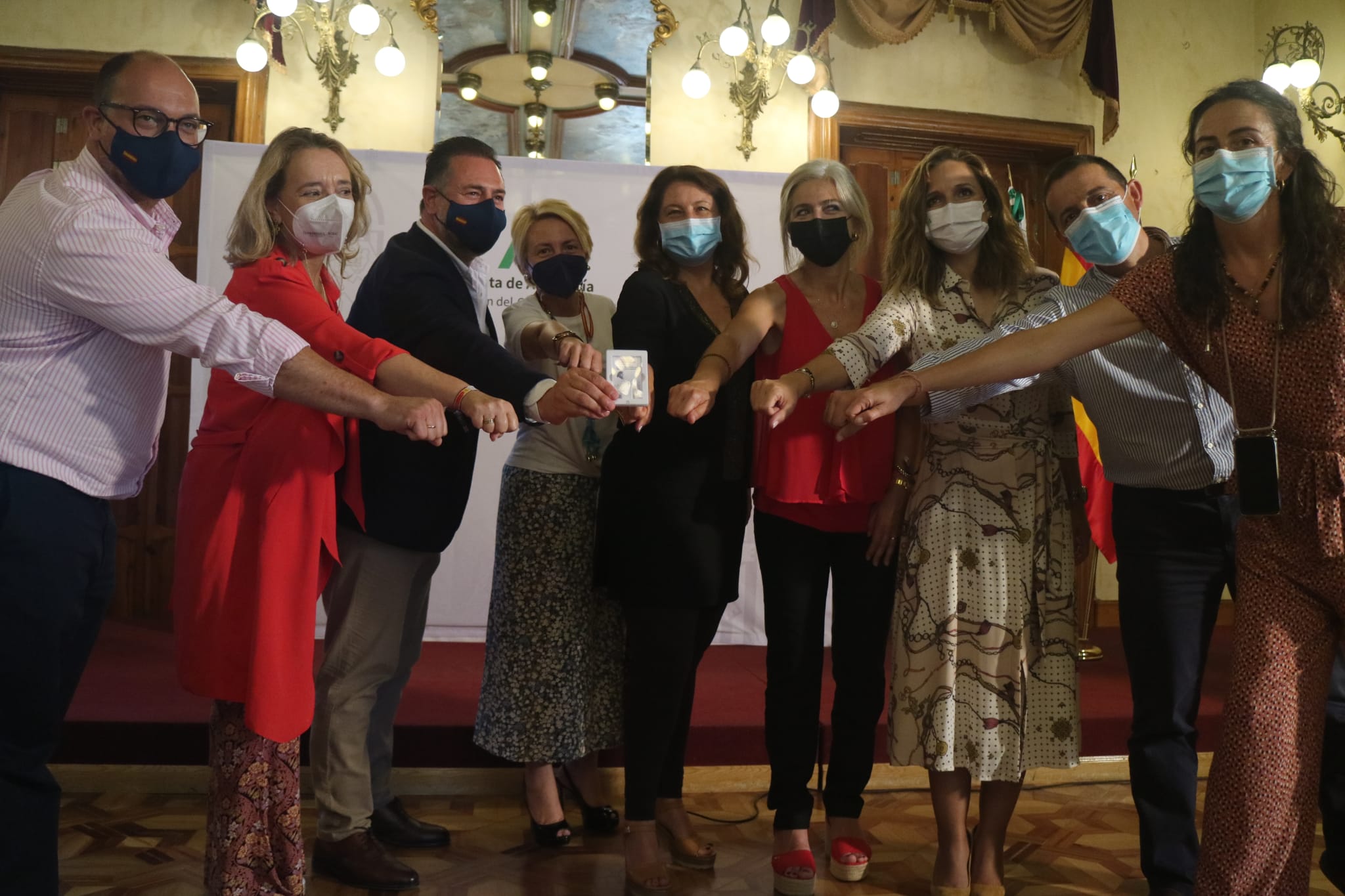 El acto se celebró en la Delegación del Gobierno andaluz.