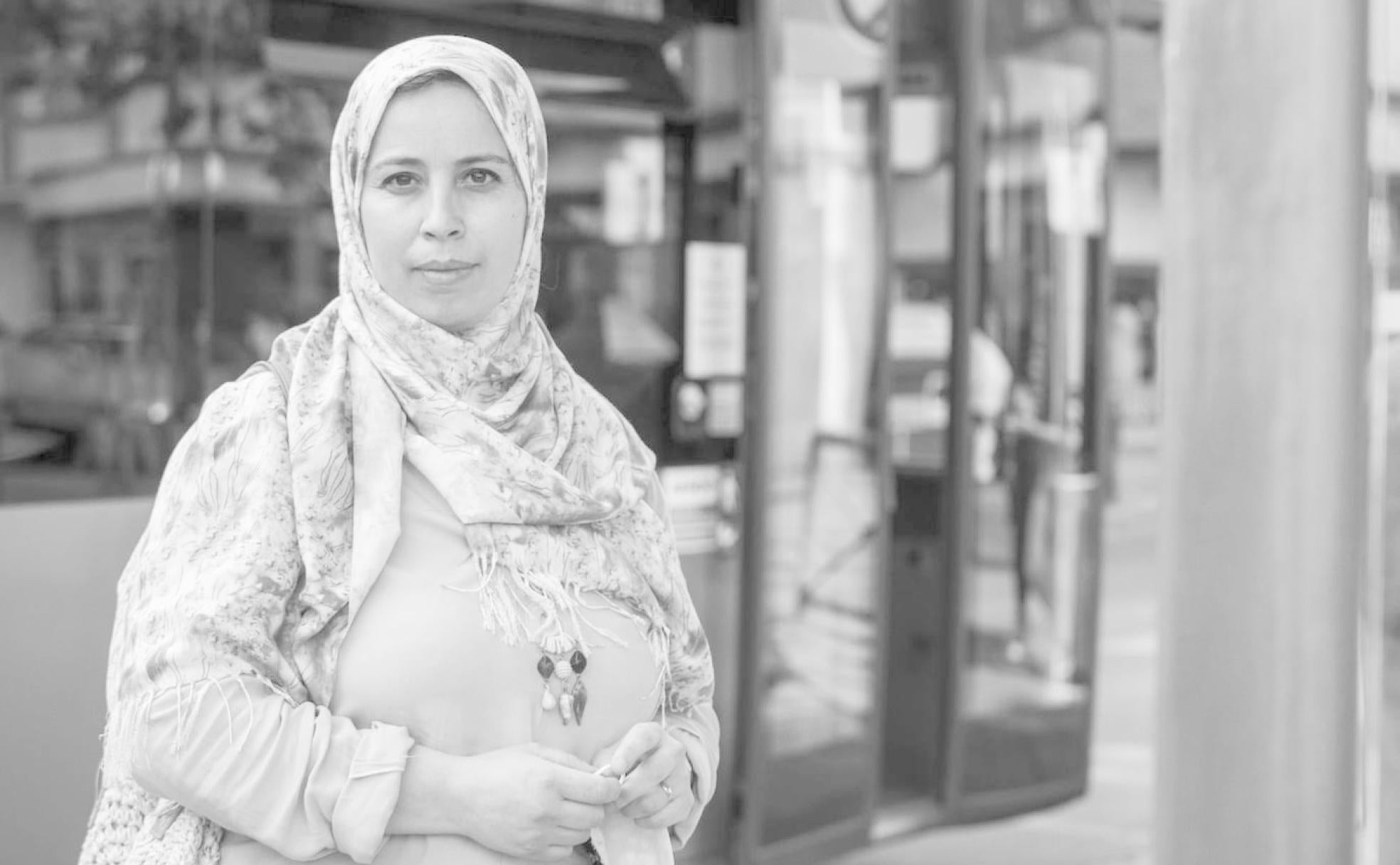 Ihsnana Bentaouit es la imagen elegida para el cartel. 