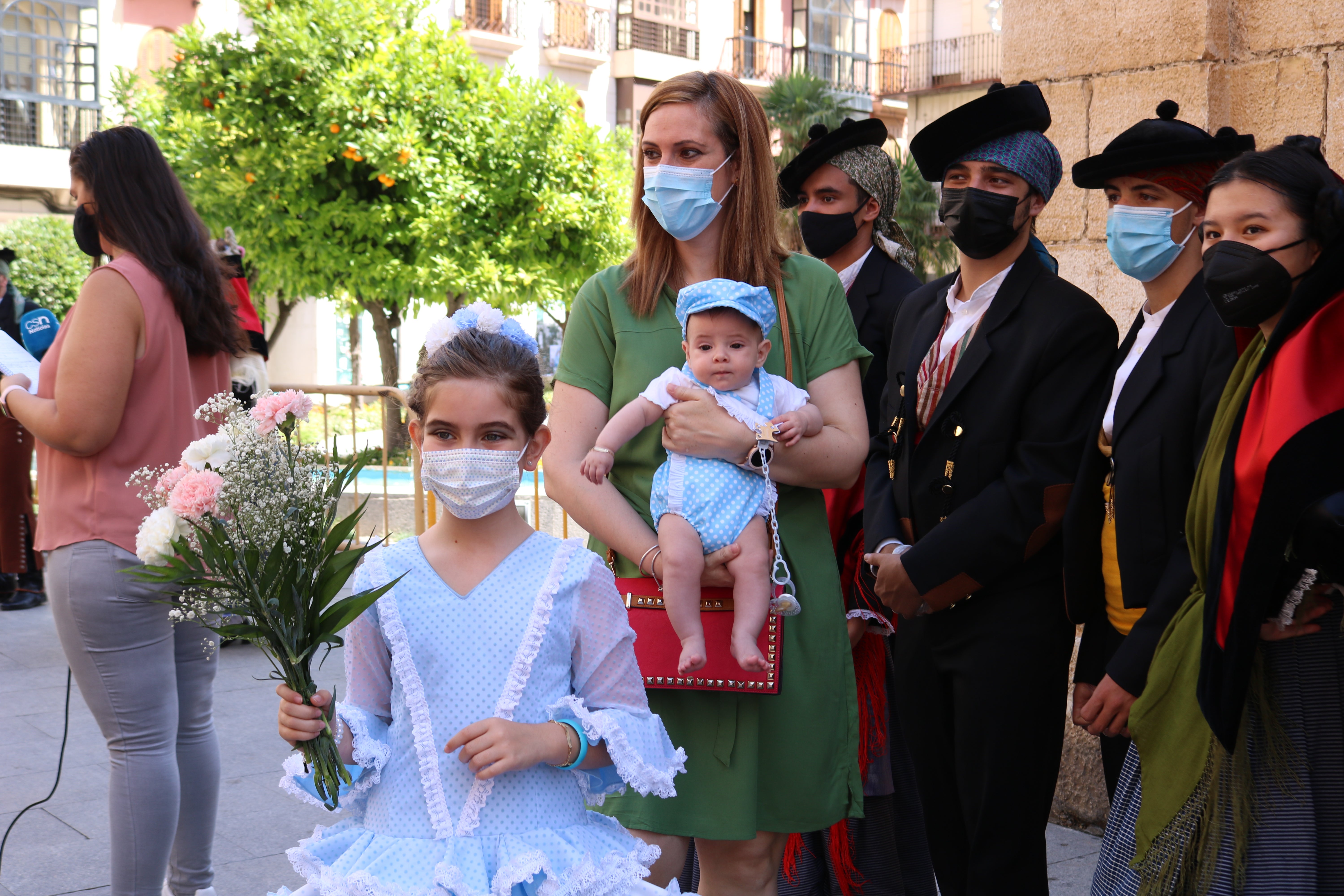 La ciudad vive una jornada festiva por la Virgen de la Capilla, cuya celebración se extenderá a lo largo del fin de semana