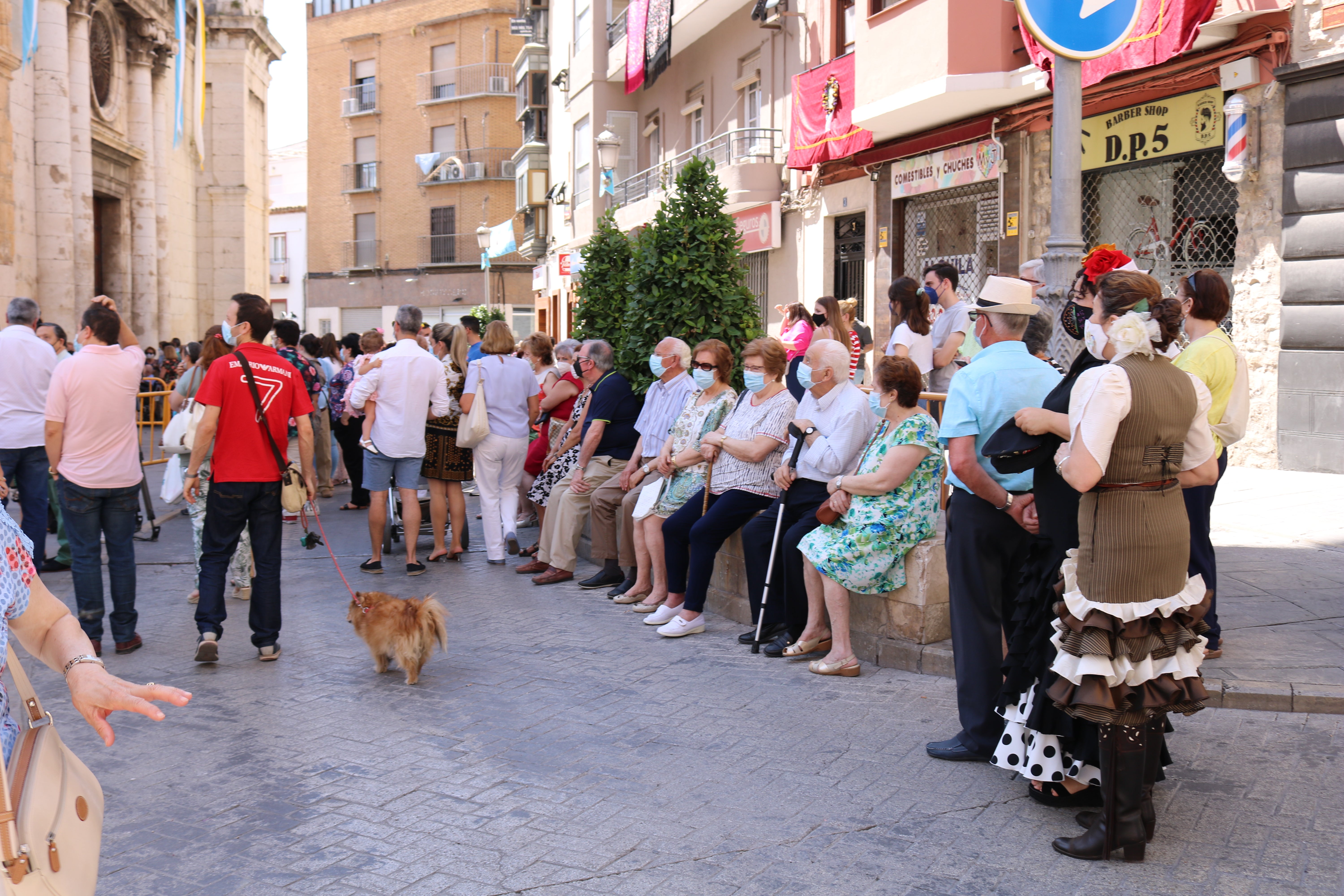 La ciudad vive una jornada festiva por la Virgen de la Capilla, cuya celebración se extenderá a lo largo del fin de semana